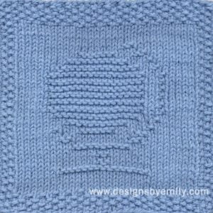 Globe Knit Dishcloth Pattern