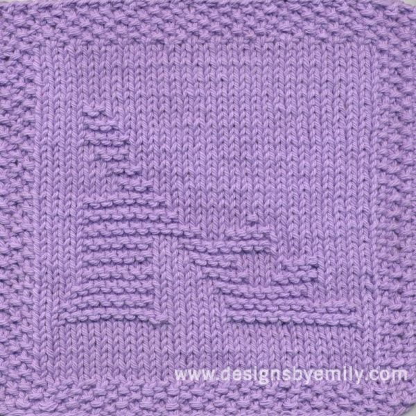High Heel Sandal Knit Dishcloth Pattern