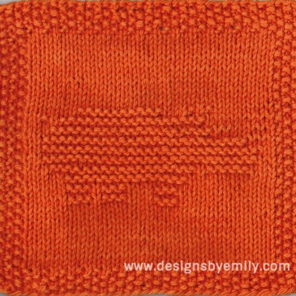 Hippo Knit Dishcloth Pattern