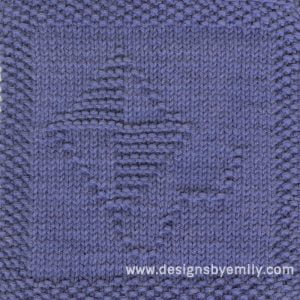 Kite Knit Dishcloth Pattern