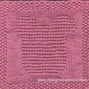 Onesie Knit Dishcloth Pattern