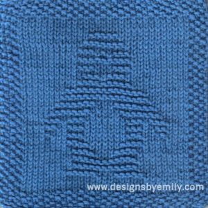 Penguin Knit Dishcloth Pattern