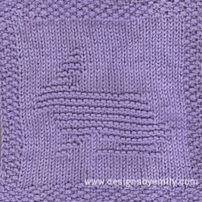 Rabbit Knit Dishcloth Pattern